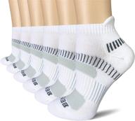 🧦 bering women's performance ankle running socks – pack of 6 for optimal athletics logo