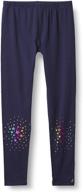 👗 nautica girls' fashion leggings: perfect blend of style and comfort! logo