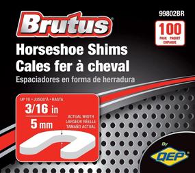 img 1 attached to Brutus 99802BR Horseshoe Spacers 16 Inch