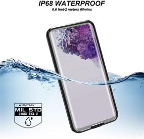 img 3 attached to Waterproof Protector Fingerprint Protection Shockproof Cell Phones & Accessories