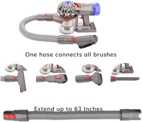 img 2 attached to Dyson Attachment Kit: Enhance your V15, V11, V10, 🧰 V7, V8 Cordless Vacuum with Absolute Animal Motorhead Trigger Accessories