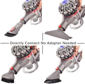 img 3 attached to Dyson Attachment Kit: Enhance your V15, V11, V10, 🧰 V7, V8 Cordless Vacuum with Absolute Animal Motorhead Trigger Accessories