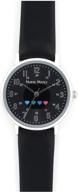 nuese mates heart watch black logo