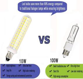 img 1 attached to 🔆 Enhanced E11 Candelabra Halogen Replacement: Elevate Your Lighting Experience