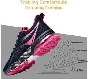 img 2 attached to Lamincoa Cushion Sneakers Breathable Athletic Sports & Fitness in Running