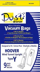 img 2 attached to 🧹 Hoover Windtunnel Upright Type Y Vacuum Cleaner Dust Bags - 9 Pack EnviroCare Replacement Micro Filtration