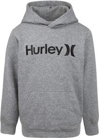 img 2 attached to Hurley Boys Pullover Hoodie Black Boys' Clothing in Fashion Hoodies & Sweatshirts