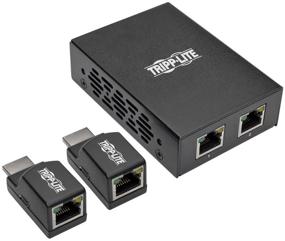 img 4 attached to Tripp Lite 2-Port HDMI через Cat5 Cat6 удлинитель - питание через кабель - 2 мини-приемника/трансмиттера - 1080p - соответствует стандартам TAA