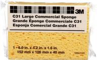 3m large beige sponge: 🧽 highly absorbent pack for versatile cleaning logo