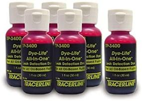 img 4 attached to 💡 Tracer Products TP34000601 UV Fluorescent Leak Detection Dye Set: Enhance Leak Detection with this Complete Set of 6 Dyes
