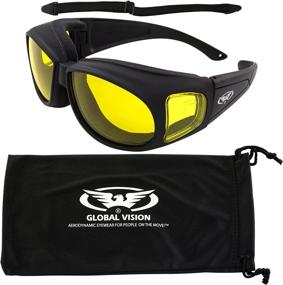 img 4 attached to Outfiter Motorcycle Sunglasses Glasses Standards