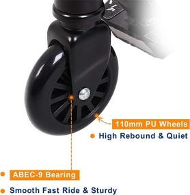 img 3 attached to 🛴 Yuanj Pro Scooter: The Ultimate Stunt Scooter for All Ages - Perfect for Beginners, Kids, Teens, and Adults!