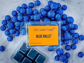 img 2 attached to 🕯️ The Candle Daddy Blue Balls - Blueberry - Highly Scented Wax Cubes/Melts - 1 Pack - 2 Ounces - 6 Cubes