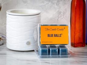 img 1 attached to 🕯️ The Candle Daddy Blue Balls - Blueberry - Highly Scented Wax Cubes/Melts - 1 Pack - 2 Ounces - 6 Cubes