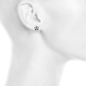 img 1 attached to Lux Accessories Sports Multi Earring