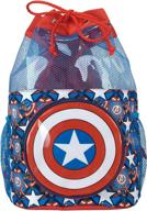 marvel kids captain america swim логотип