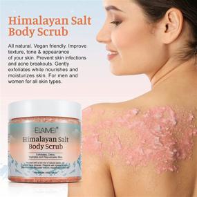 img 3 attached to Himalayan Salt Body Scrub Moisturizing