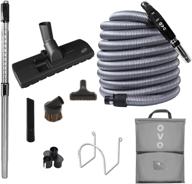 enhance your cleaning experience with ovo central vacuum standard kit - 40ft low-voltage hose, handy on/off control, 12’’ combo brush, and accessories - ideal for hard surfaces and carpets логотип