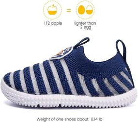 img 1 attached to Infant Sneakers Non Slip Walkers Toddler Boys' Shoes for Sneakers
