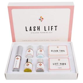 img 4 attached to 💁 Lash Lift Kit for Eyelash Perm, Enhancing Lash Extensions Curling - Ideal for Makeup Salons and At-Home Use