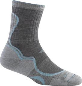 img 4 attached to 🧦 Durable and Comfortable Micro Crew Light Cushion Socks for Women by Darn Tough Vermont