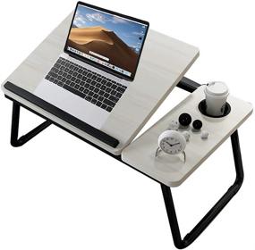 img 4 attached to 🖥️ Улучшите свой опыт работы с ноутбуком с помощью складного столика Asltoy Lap Desk Stand
