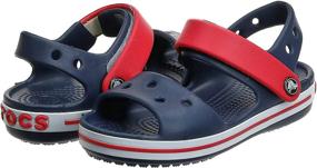 img 3 attached to Электрические ботинки Crocband Cantaloupe Crocs для мальчиков - детские сандалии