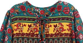 img 2 attached to R Vivimos Bohemian Sleeve Women's Dresses - Women's Clothing