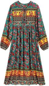 img 4 attached to R Vivimos Bohemian Sleeve Women's Dresses - Women's Clothing