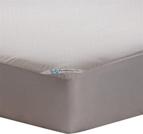img 4 attached to 🛏️ Sealy Posturepedic Zippered Mattress Protector with Allergy Protection