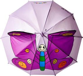 img 3 attached to Kidorable Purple Butterfly Umbrella Antennae