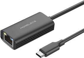 img 3 attached to 🔌 High-Speed USB C to Ethernet Adapter: Morelecs RJ45 to Thunderbolt 3 Type C Gigabit Ethernet LAN Network Adapter - MacBook Pro/Air, Dell XPS, Surface Book 2, iPad Pro Compatible