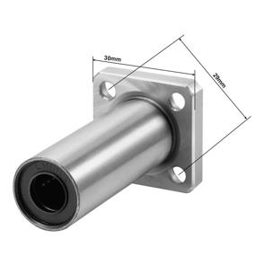 img 2 attached to Uxcell LMK10UU Square Flange Bearings