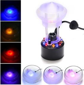 img 4 attached to FITNATE Mist Maker: Mini LED Mister Fogger for Water Fountain, Pond, and Halloween Decorations