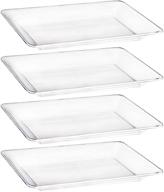 🍽️ plasticpro disposable plastic serving trays: reliable food service equipment & supplies логотип