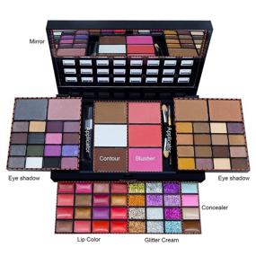 img 3 attached to 💄 Complete Women's Three-Dimensional Makeup Kit