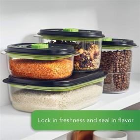 img 3 attached to 🍱 FoodSaver 2116382: Preserve & Marinate with Vacuum Containers - 3, 10 Cup Capacity (Clear)