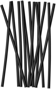 img 2 attached to 🍹 Simple Modern Reusable Straws 12 Pack Plastic - Classic, Voyager, Cruiser, Scout - Midnight Black for Tumblers and Travel Mugs: An Eco-Friendly Solution