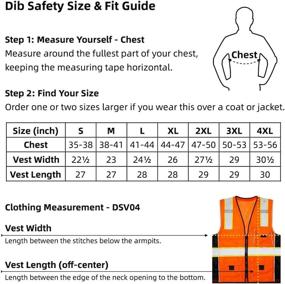 img 3 attached to 👀 Enhance Your Safety with Dib Safety Reflective Visibility Pockets