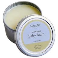 🌼 organic chamomile baby balm and salve: all-natural, made in usa! logo
