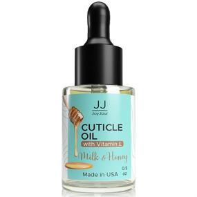 img 4 attached to 🌸 Revitalize and Hydrate Your Nails with JoyJour Premium Cuticle Oil - Heal Dry Cracked Cuticles with Nourishing Milk & Honey Formula, 0.5 Ounce (Pack of 1)