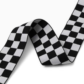 img 4 attached to 4 Yards Checkerboard Elastic Trim TR 12019