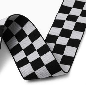 img 2 attached to 4 Yards Checkerboard Elastic Trim TR 12019