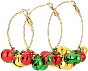 img 4 attached to 🎄 Set of 3-20 Festive Christmas Earrings for Women and Girls | Thanksgiving Xmas Holiday Dangle Jewelry Collection