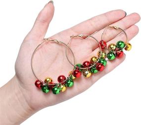 img 2 attached to 🎄 Set of 3-20 Festive Christmas Earrings for Women and Girls | Thanksgiving Xmas Holiday Dangle Jewelry Collection