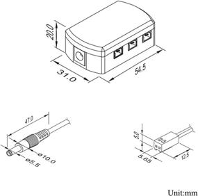 img 1 attached to Разветвитель Разъемы распределителя шкафа AIBOO