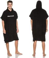 dorsal thick microfiber surf poncho logo