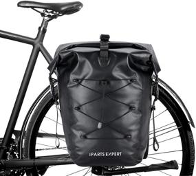 img 4 attached to 🚲 Stay Organized on Your Bike: IPARTS EXPERT Waterproof Bicycle Pannier Bag for Convenient Side Storage and Reliable Protection