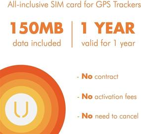 img 3 attached to 🌎 Mobile GPS Tracker SIM Card - 150MB, 1 Year Service | AT&amp;T &amp; T-Mobile US + Full Coverage in North &amp; South America