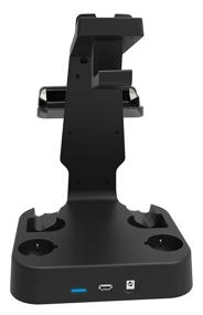 img 2 attached to 🎮 Collective Minds PSVR Showcase: The Ultimate AC Charge & Display Stand for PS4 VR - PlayStation 4